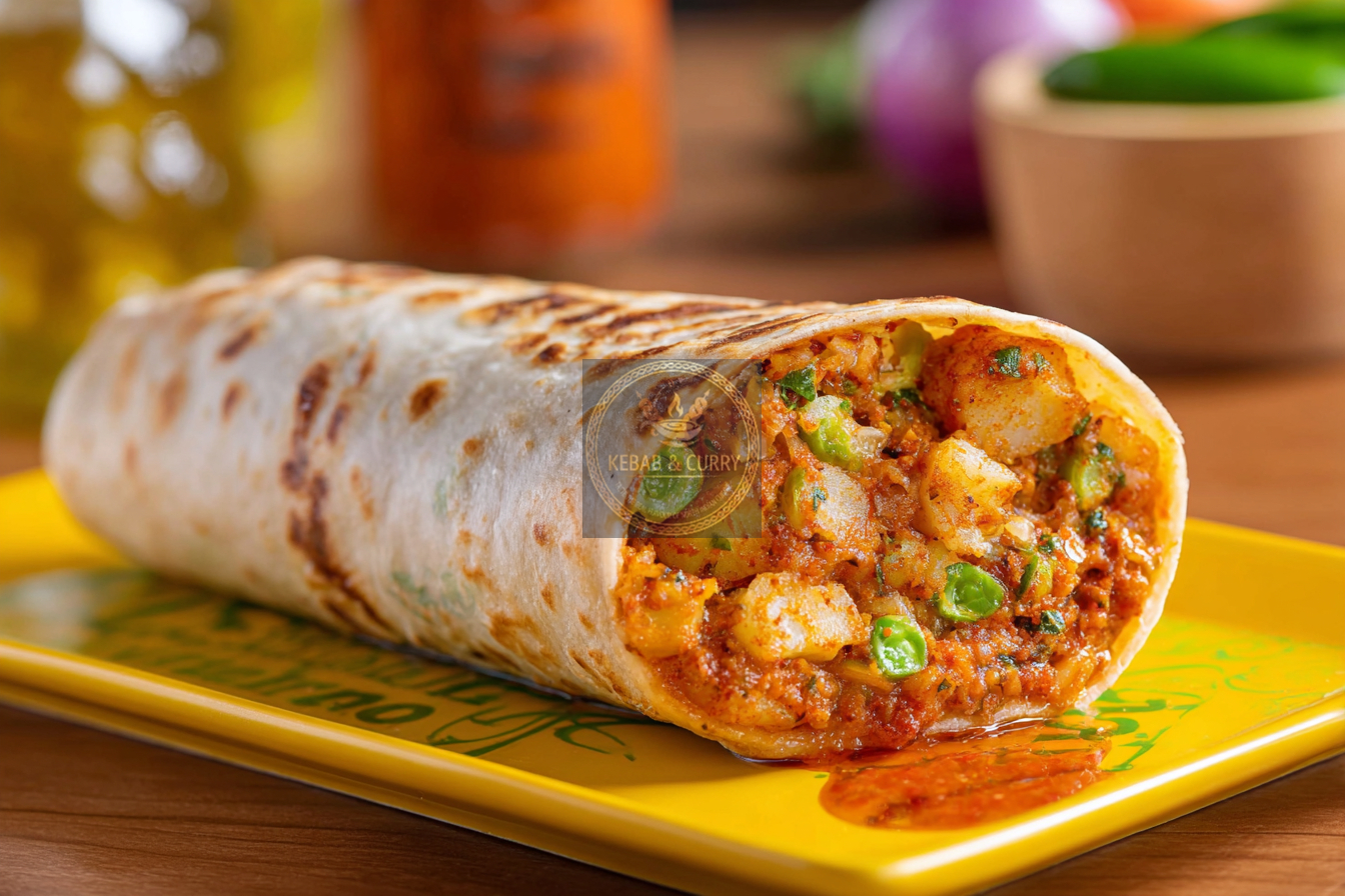 Veg Paratha Roll[kc]